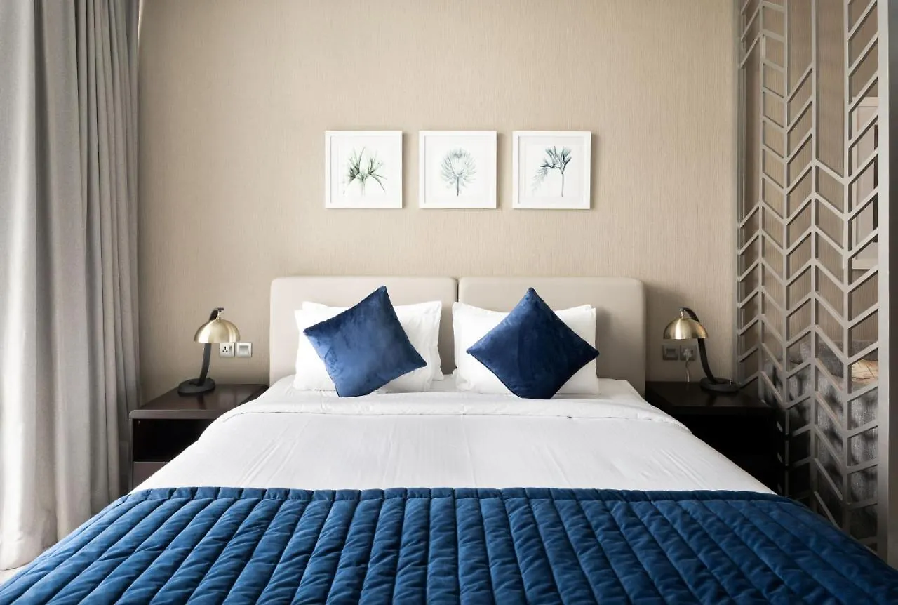 Aliving Stylish Studio At Damam Prive With Balcony And Partial Burj Khalifa View-1315 迪拜 公寓