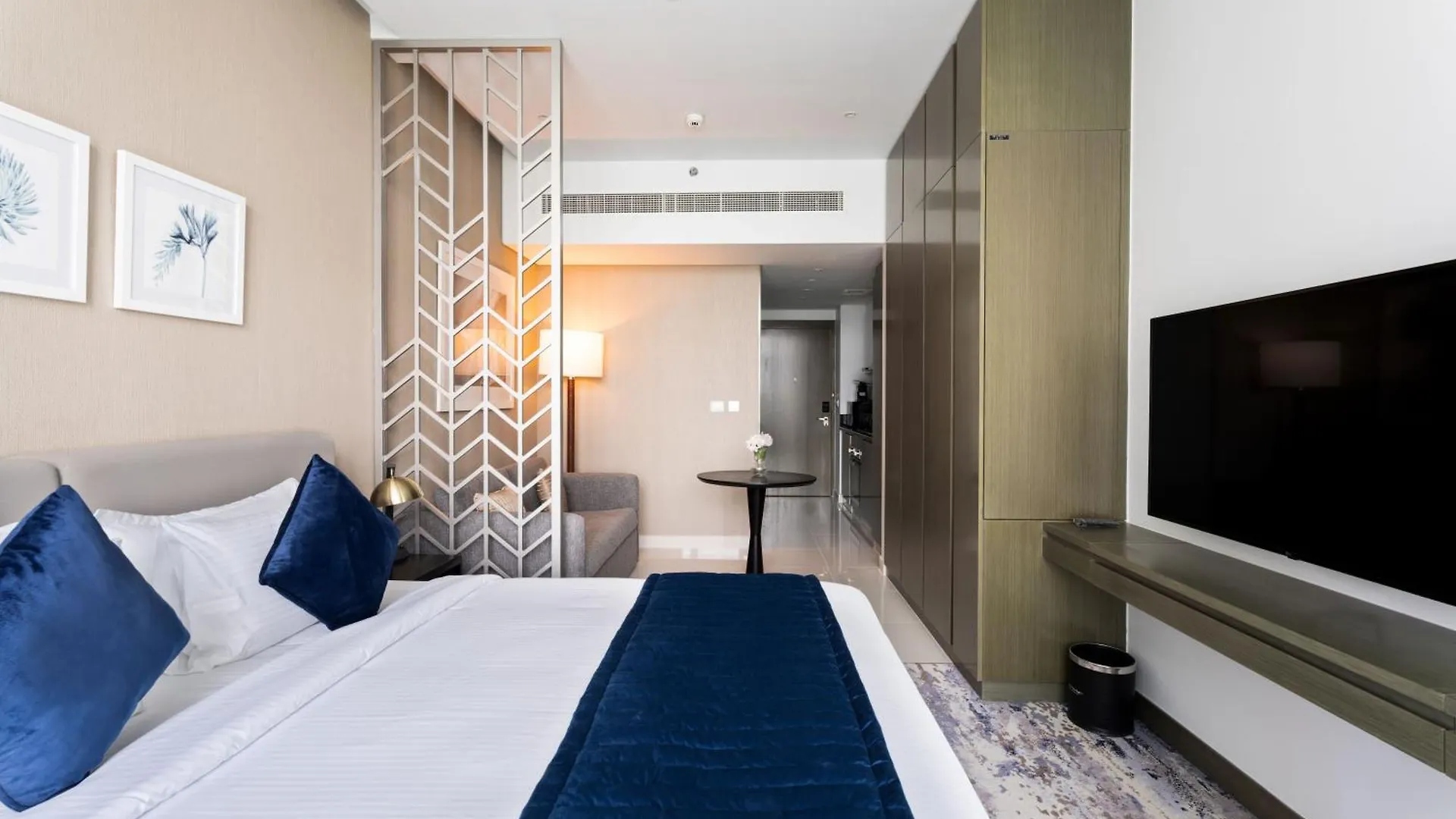 公寓 Aliving Stylish Studio At Damam Prive With Balcony And Partial Burj Khalifa View-1315 迪拜 阿拉伯联合酋长国