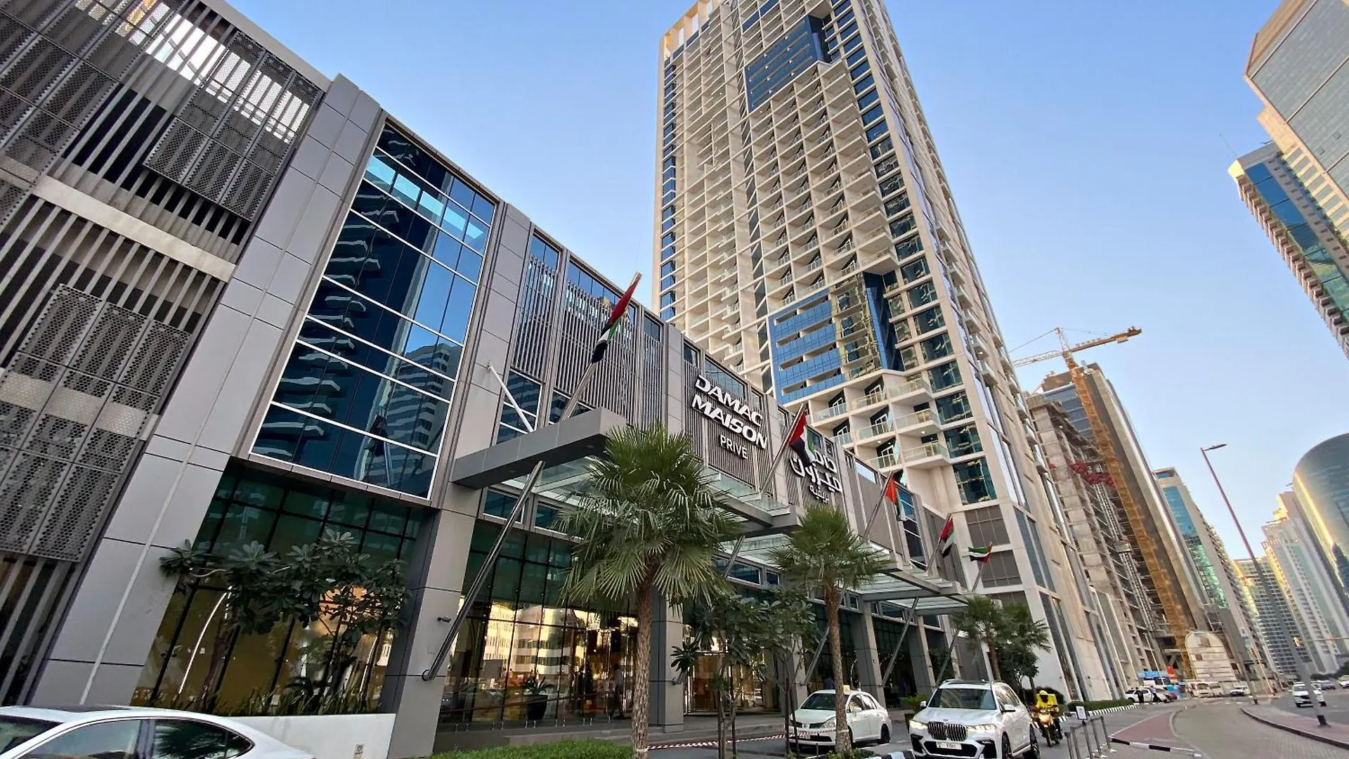 公寓 Aliving Stylish Studio At Damam Prive With Balcony And Partial Burj Khalifa View-1315 迪拜