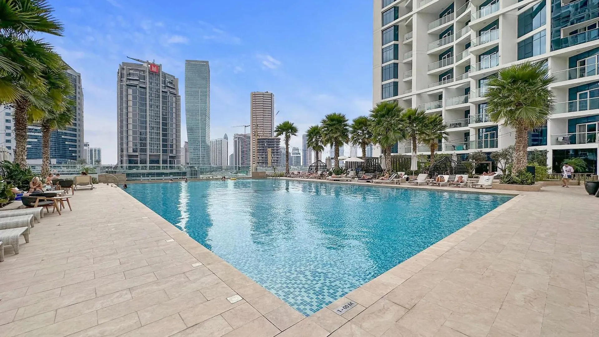 Aliving Stylish Studio At Damam Prive With Balcony And Partial Burj Khalifa View-1315 迪拜 阿拉伯联合酋长国